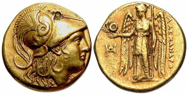 Кованите пари на Александар Македонски во Античката Македонска империја