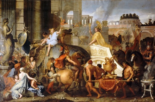 Престојот на Александар Македонски во Вавилон
